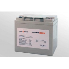 Аккумуляторная батарея LogicPower LP-GL 40Ah-12V