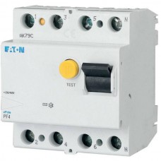 Устройство защитного отключения (УЗО) четырехполюсное Moeller/Eaton PF4/0,03