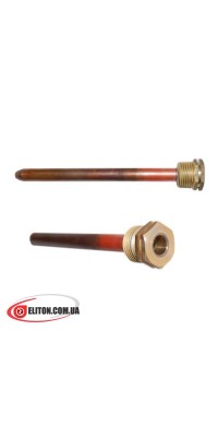 Гильза для датчика 1/2” 10,5х12мм, L=250мм, один зонд