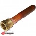 Гильза погружная для датчика температуры 1/2”, 15х16мм, L=100mm, три зонда (ровная)