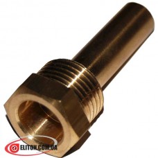 Гильза для датчика 1/2” 10х12,2мм, L=50мм, один зонд