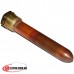 Гильза погружная для датчика температуры 1/2”, 15х16мм, L=100mm, три зонда (ровная)