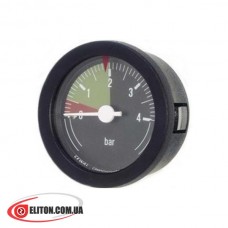 Манометр капиллярный CEWAL ID 52P 0-4 Бар, Ø52mm