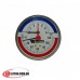 Термоманометр аксиальный для котлов отопления WATTS F+R818 TIM80, 0-120 °C, 0-6 Bar