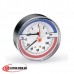 Термоманометр аксиальный для котлов отопления WATTS F+R818 TIM80, 0-120 °C, 0-4 Bar