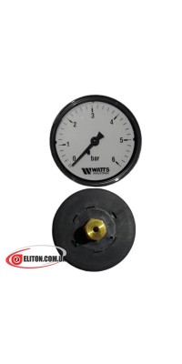 Манометр WATTS F+R100 0-6 Бар, Ø63mm