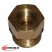 Запорный клапан переходник для манометра G 1/4” - G 1/2”