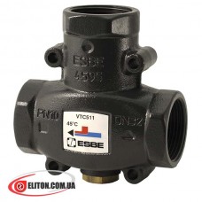 Трехходовой смесительный клапан ESBE VTC511 55 °C 1 1/4”